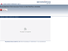 Tablet Screenshot of meyerdiercks-marine.de